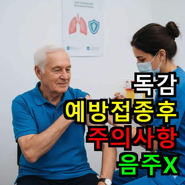 독감예방접종후 주의사항