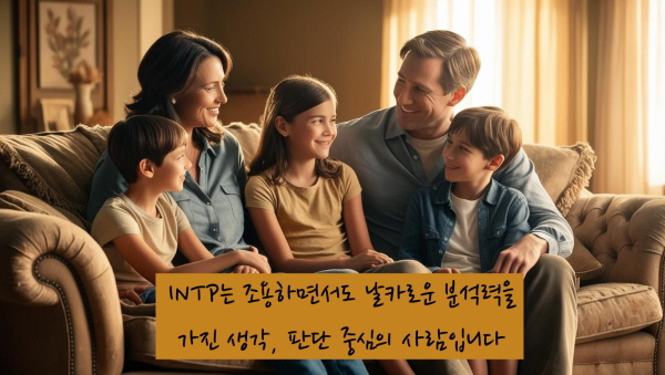 INTP는 조용하면서도 날카로운 분석력을 가진 사유 중심의 사람입니다에 관한 사진입니다