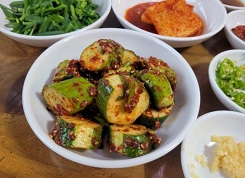오이무침