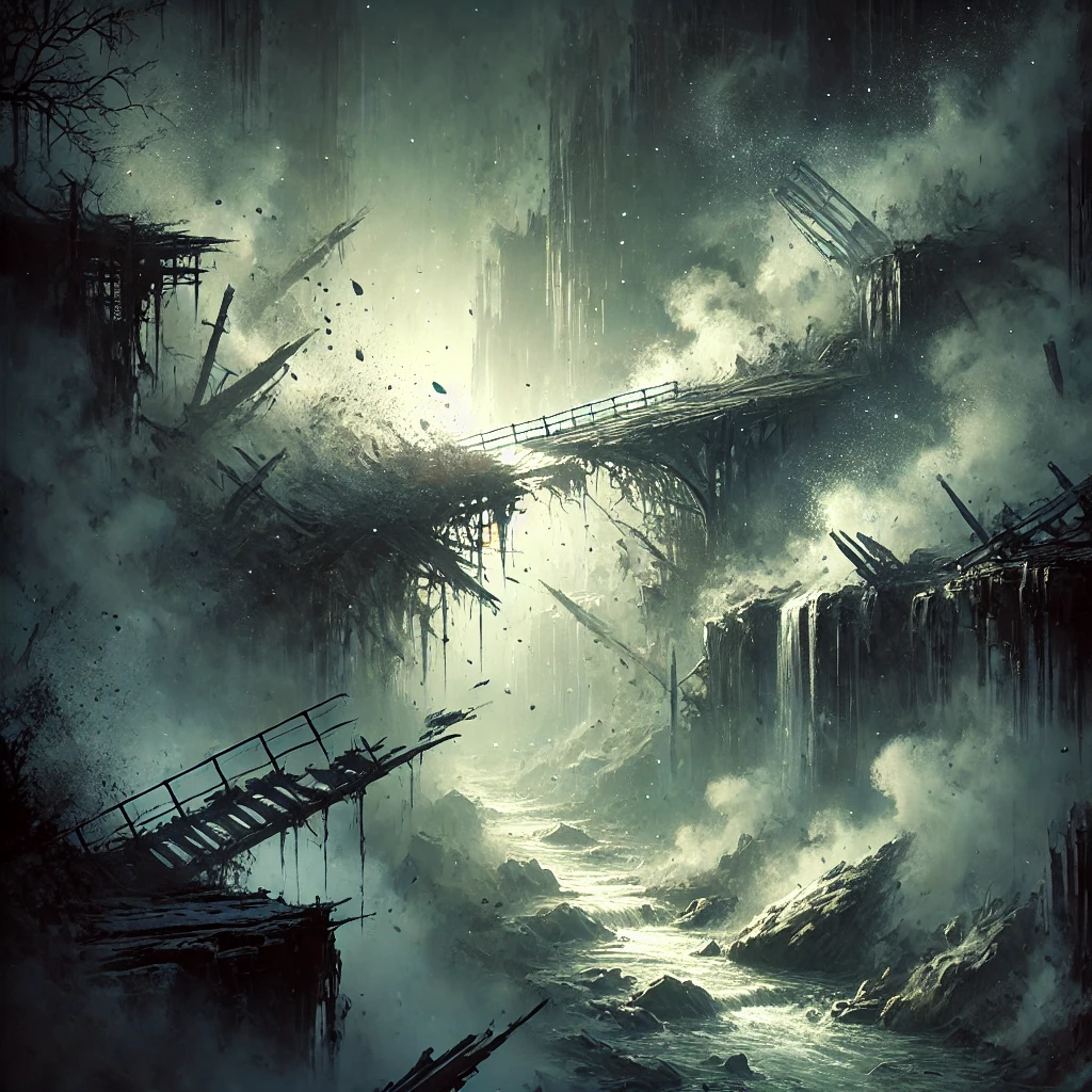 다리가 무너진 꿈