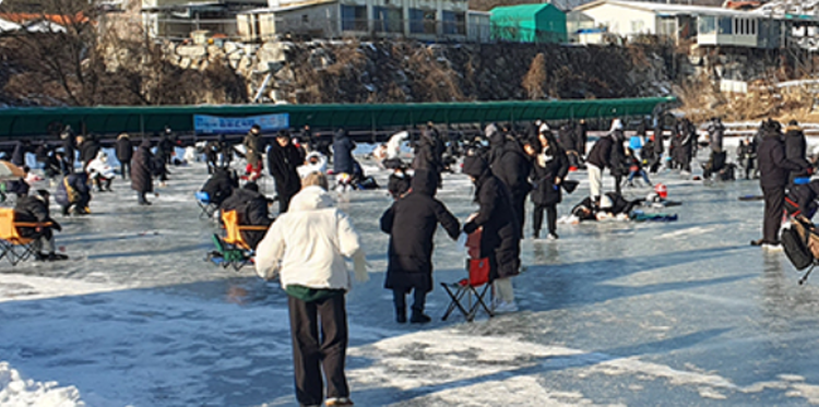 포천 백운계곡 동장군축제