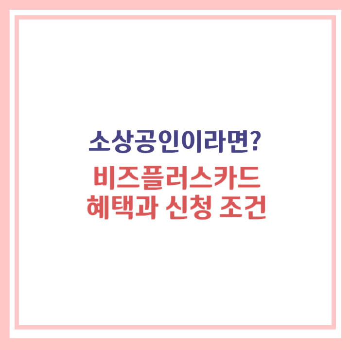 비즈플러스카드