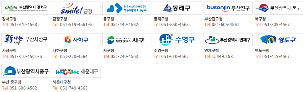 지역별 신청방법