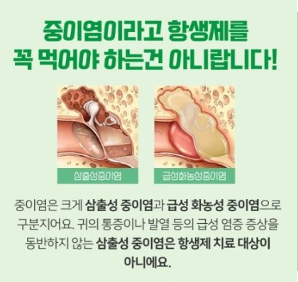 가장 많아 걸리는 귀 질병 관련 사진