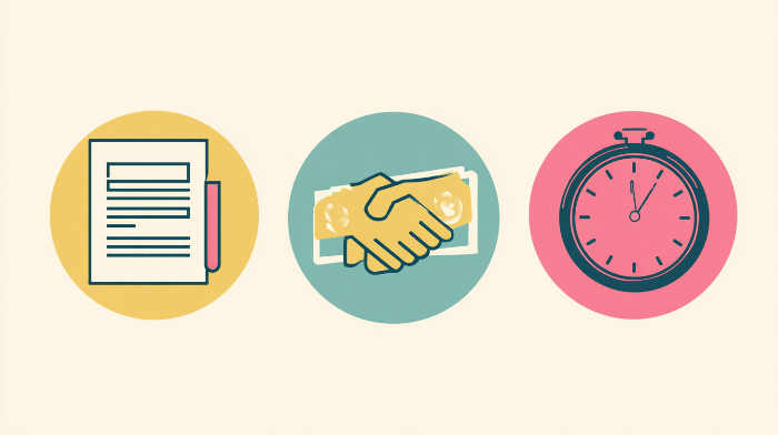 청소년 근로권 5가지 핵심 권리를 요약한 인포그래픽