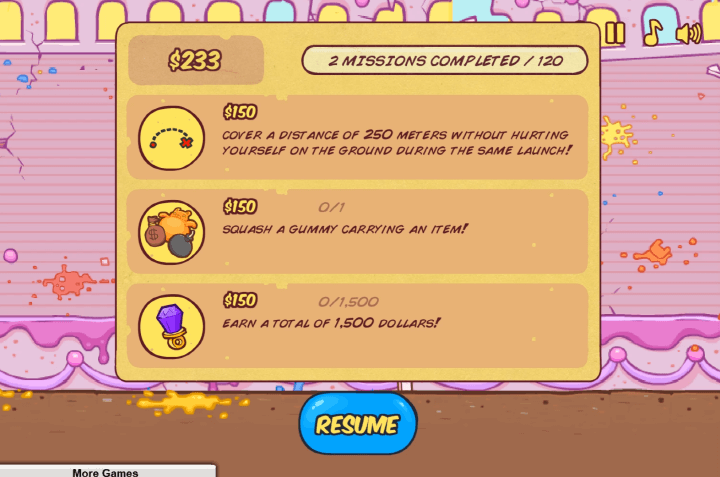 황소날리기2-플래시게임-종료-화면