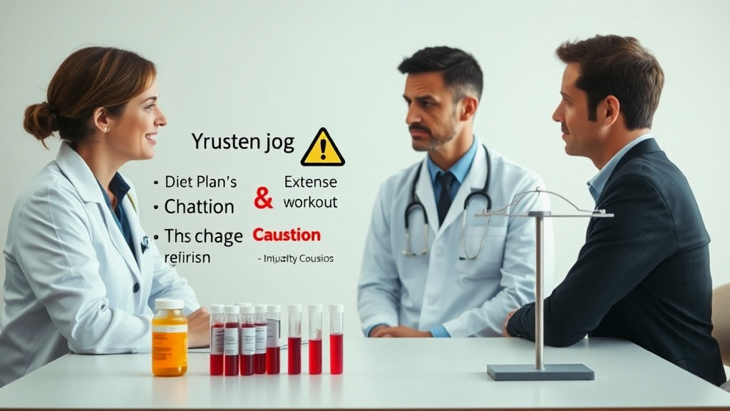 의사와 환자가 상담하는 모습