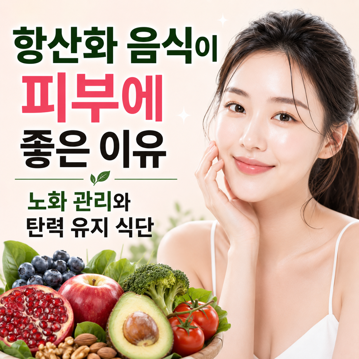 항산화 음식이 피부에 좋은 이유