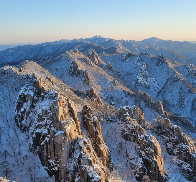 설악산 설경