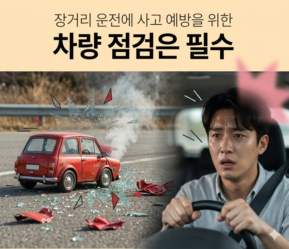 장거리 운전 전 필수 차량 점검 5가지