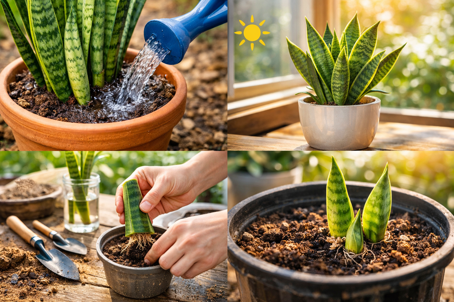 산세베리아 키우기