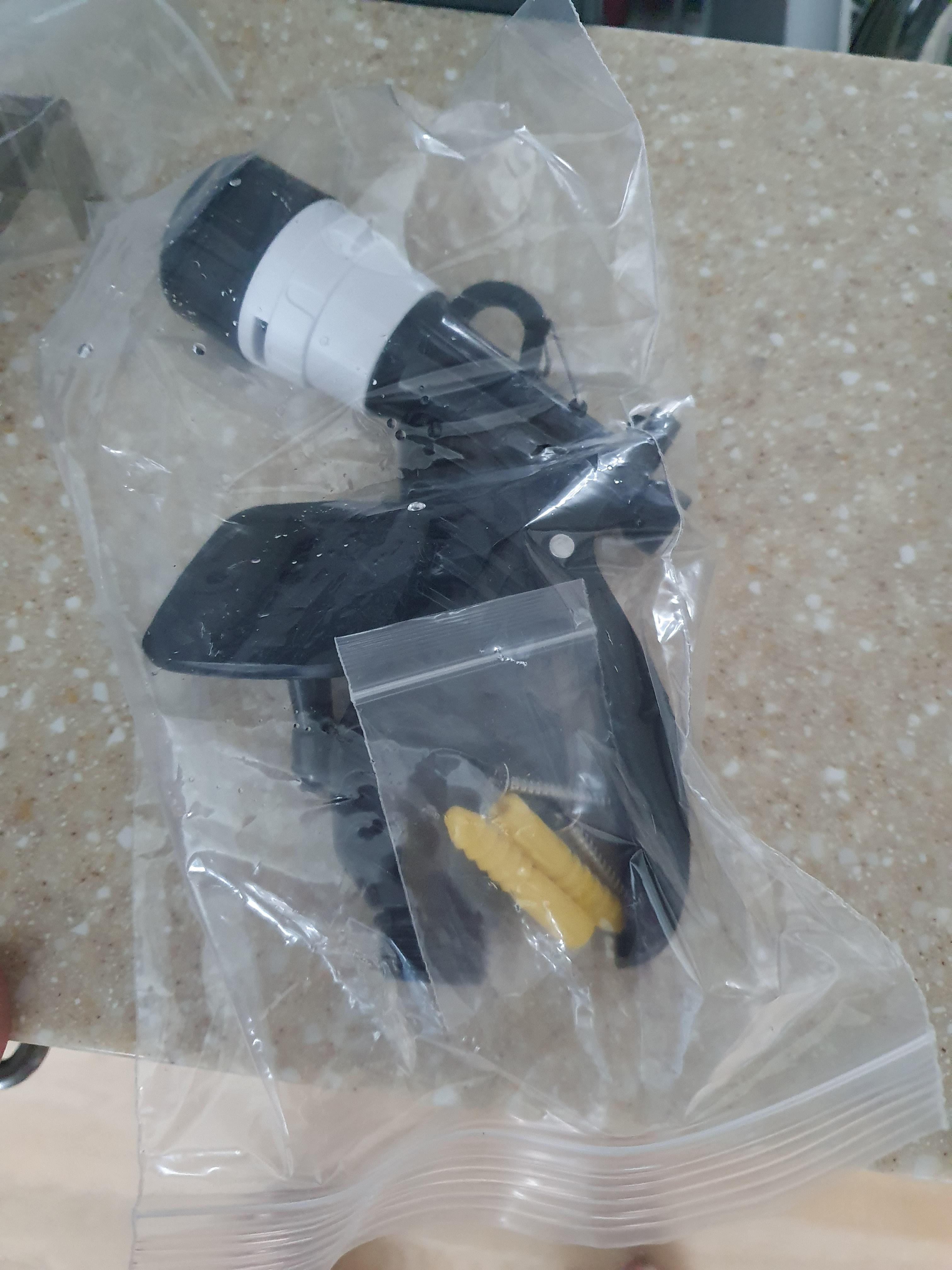 새로 구매한 5천원 짜리 베란다 샤워건