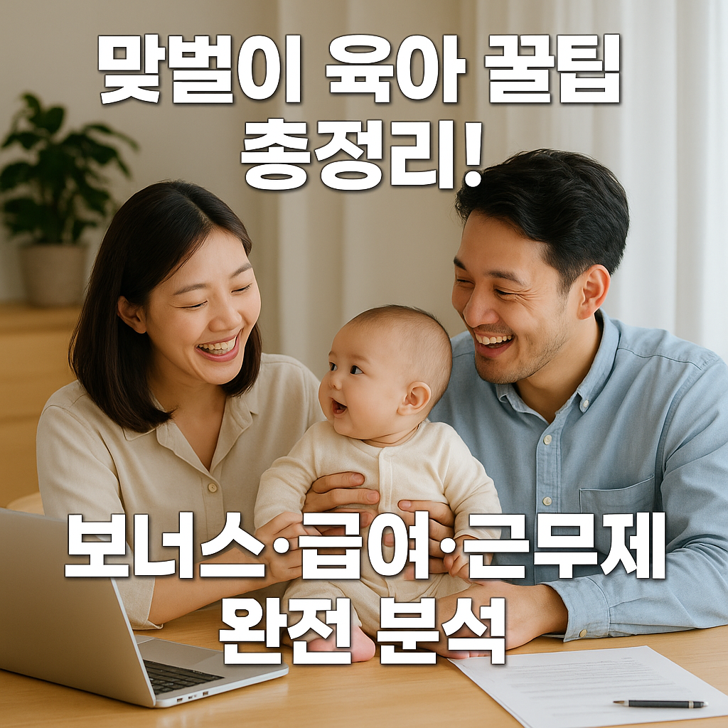 맞벌이 육아꿀팁!
