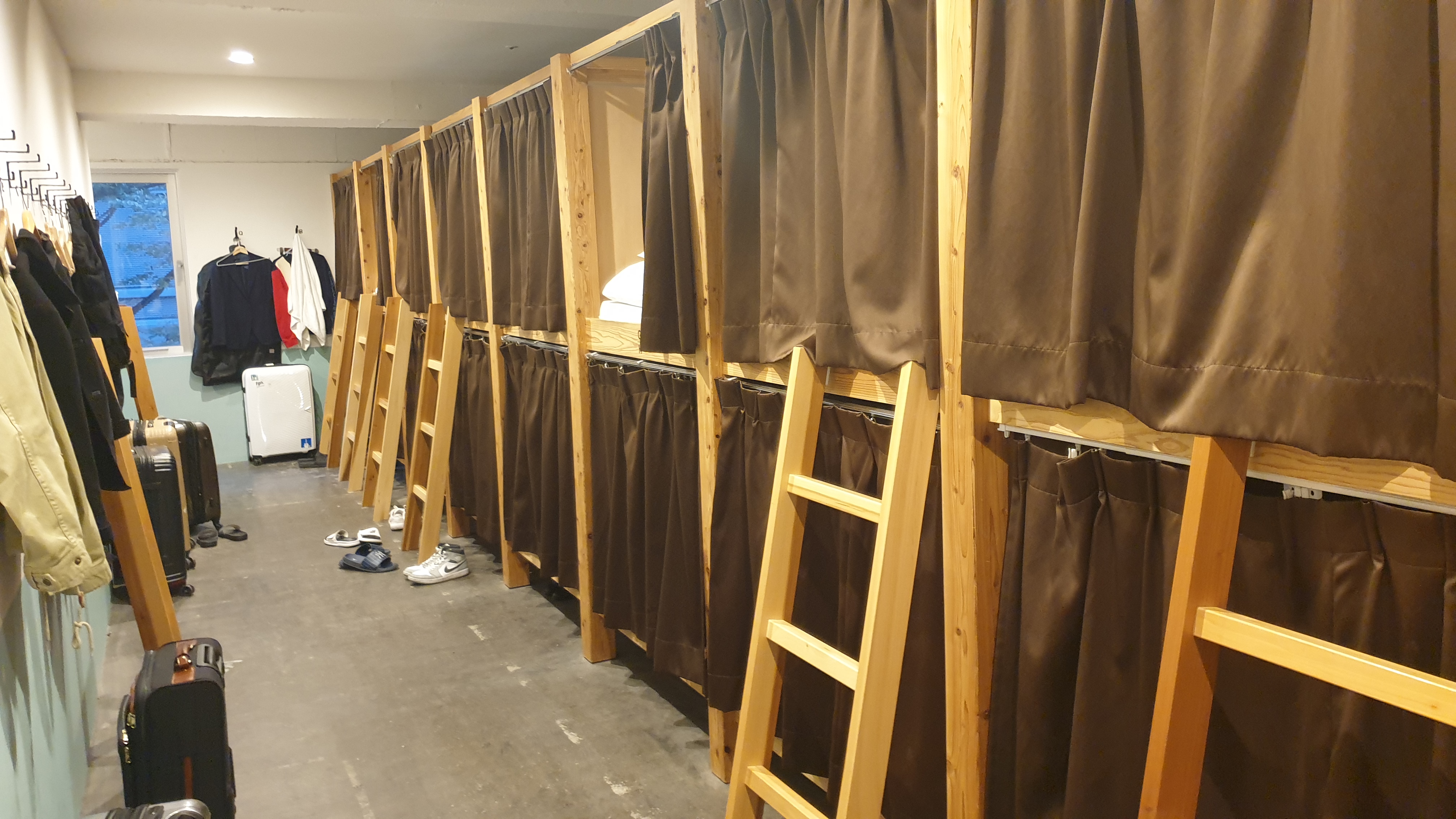 게스트하우스 HafH Fukuoka The Life 호스텔 침실