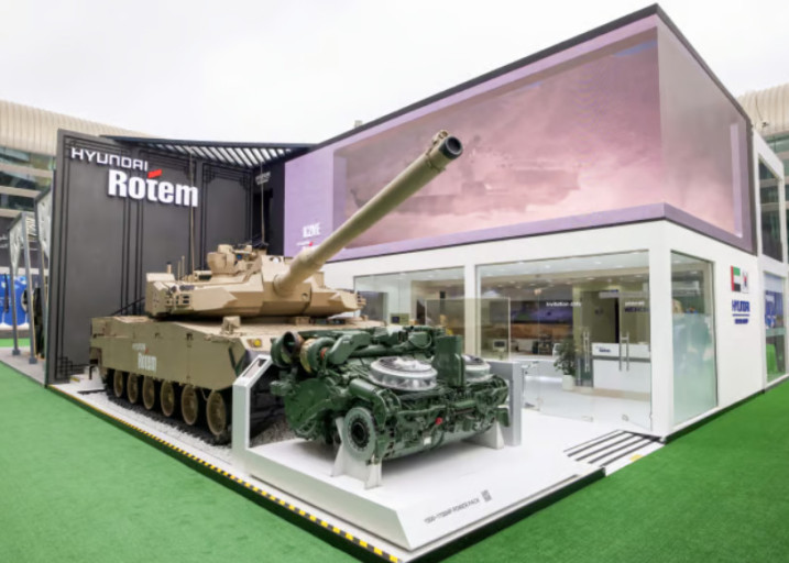 현대로템 수출용 전차 사진