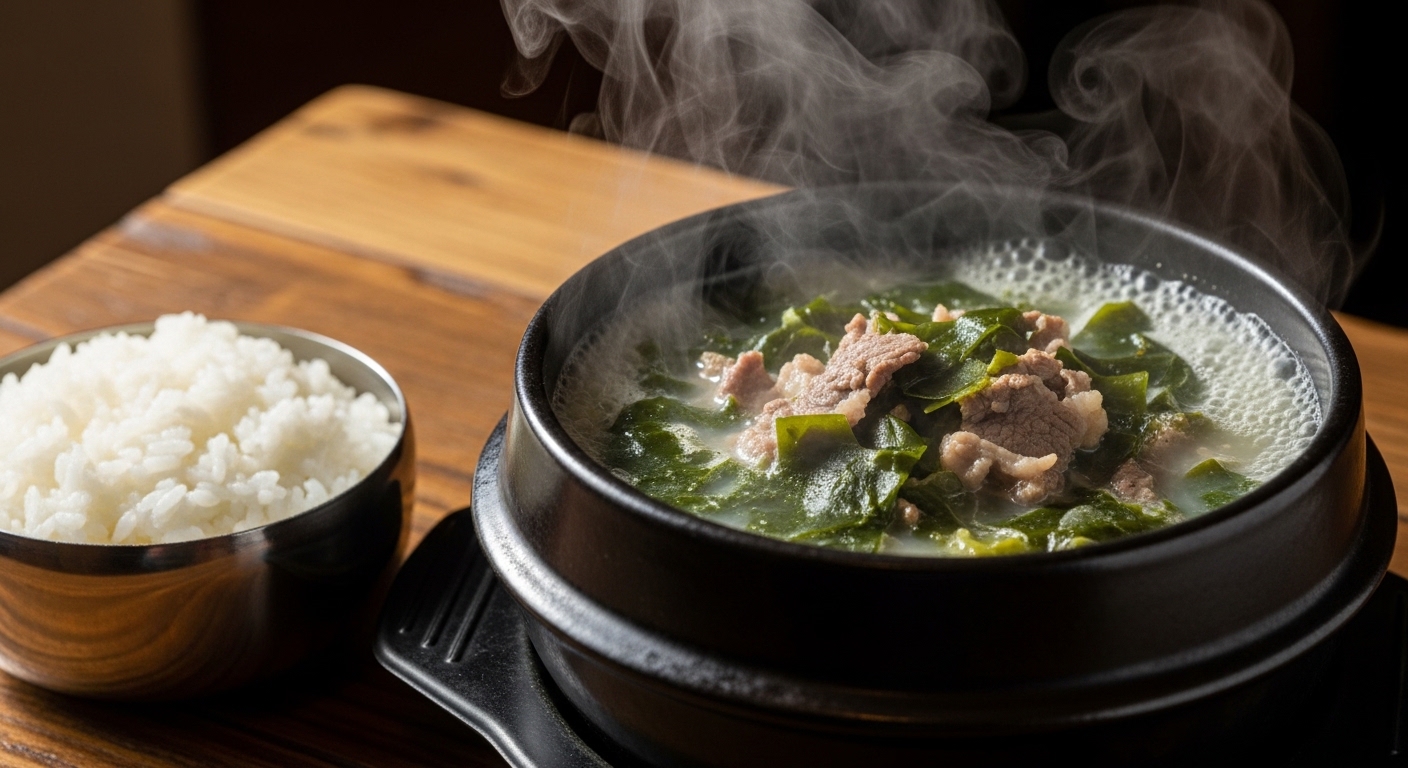 미역국맛있게끓이는방법소고기