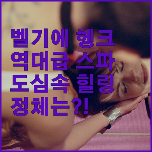 벨기에 헹크 도심 한복판에서 피로를 ..