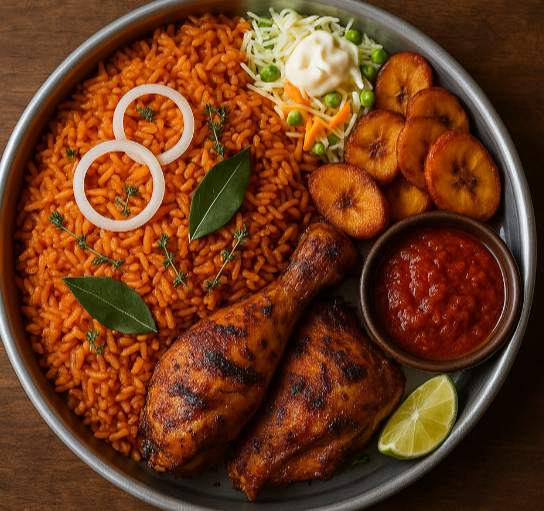 나이지리아 전통 음식 졸로프 라이스 관련 사진