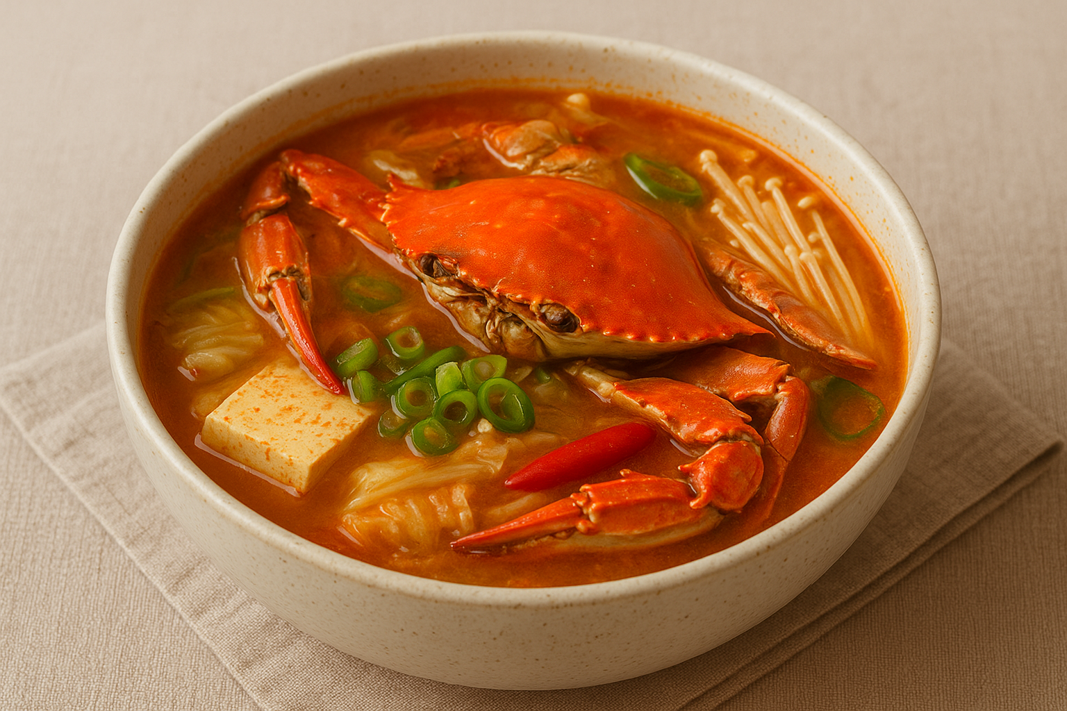 꽃게탕 관련 자료