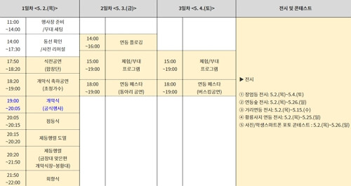 2024 경주 형산강 연등문화 축제 일정, 체험 프로그램, 주차장