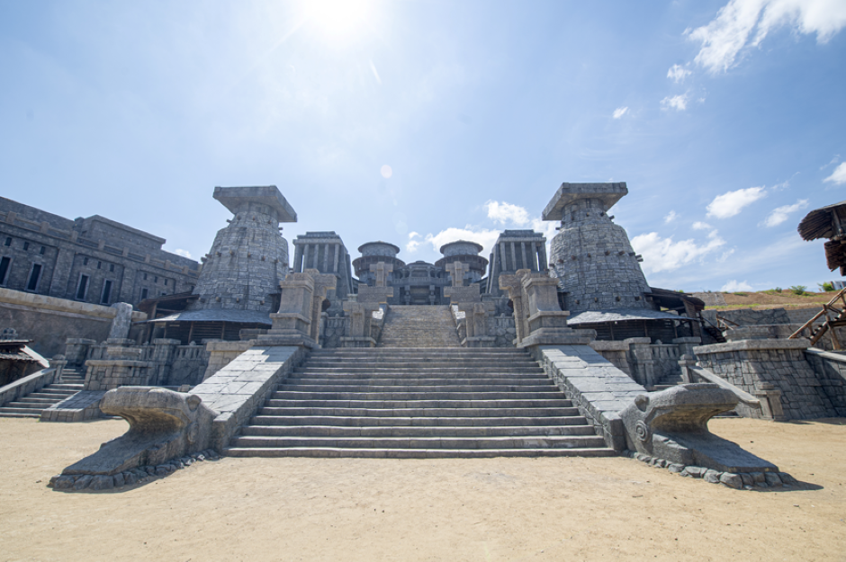 아라문의 검 촬영장소 오산 세트장