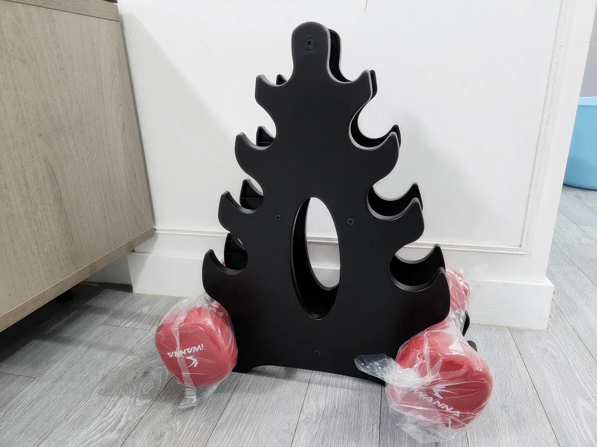 아령거치대-아령-올려둔-모습