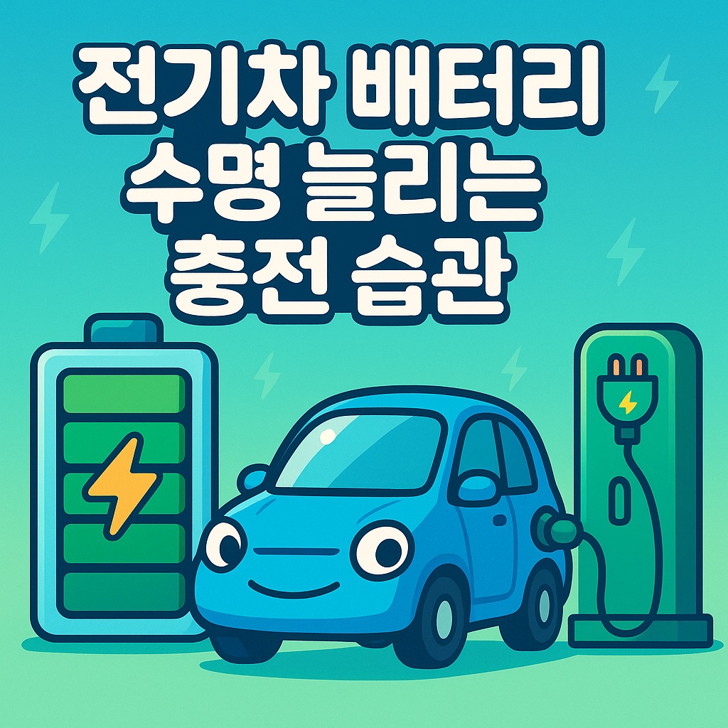 전기차 배터리 수명 늘리는 충전 습관 7가지