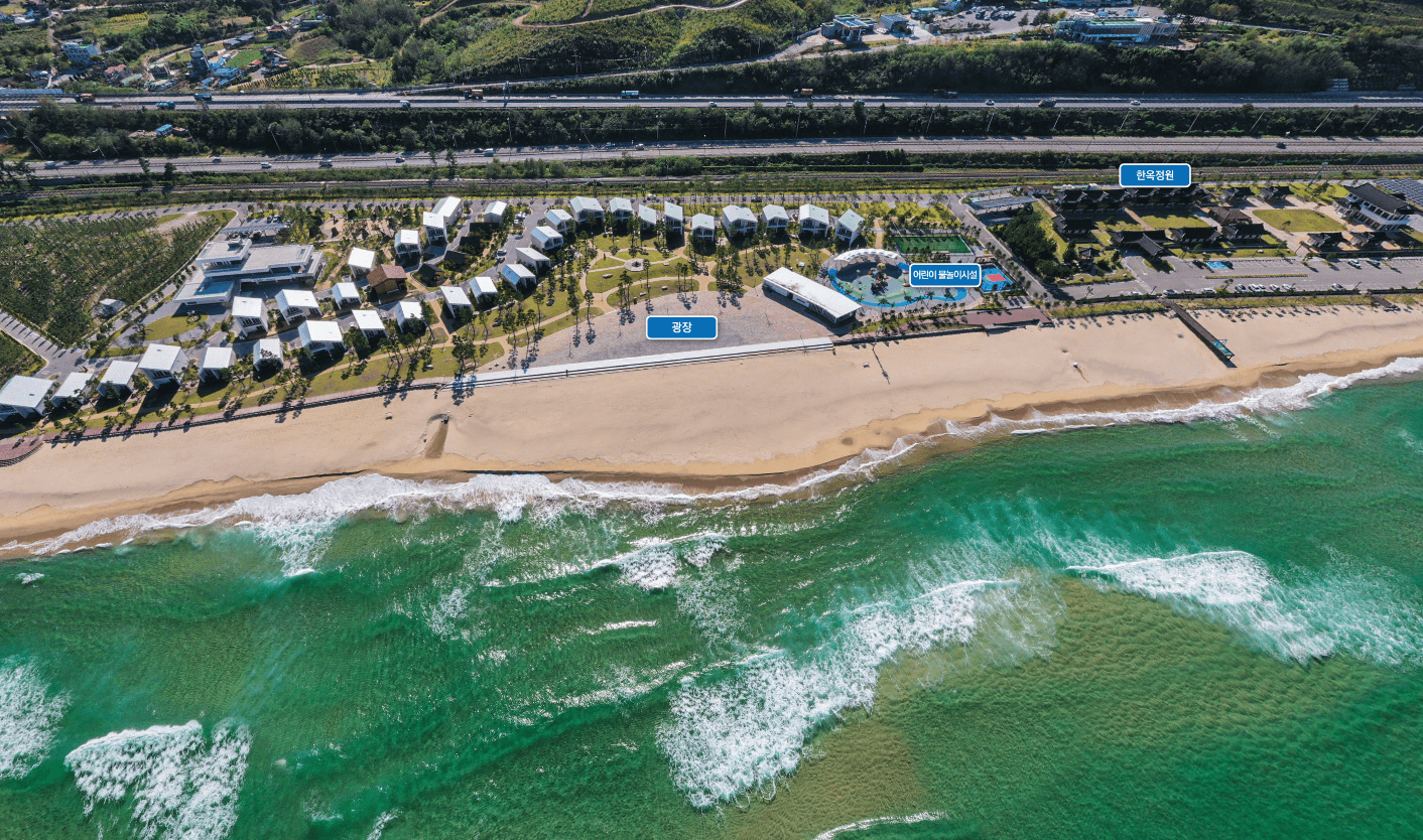 동해 망상해수욕장 &mdash; 가족 물놀이와 스노쿨링의 조화