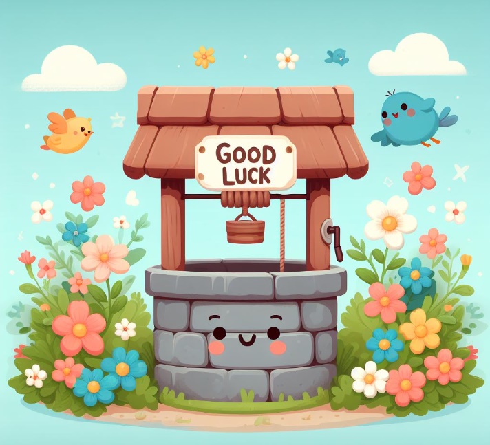 행운을 빕니다(made by Bing)