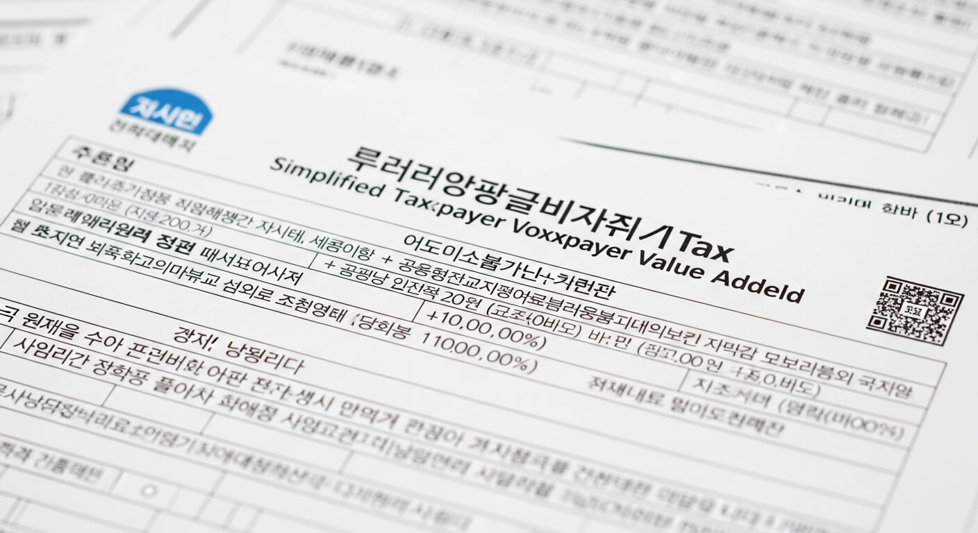 간이과세자 부가세 신고