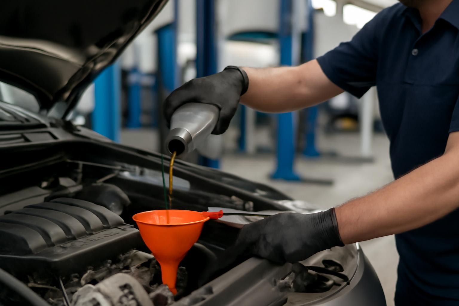 엔진오일 교체 공임