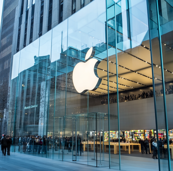 미국 주식 배당주 추천, 애플 매장 사진