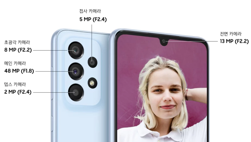 갤럭시A33 카메라