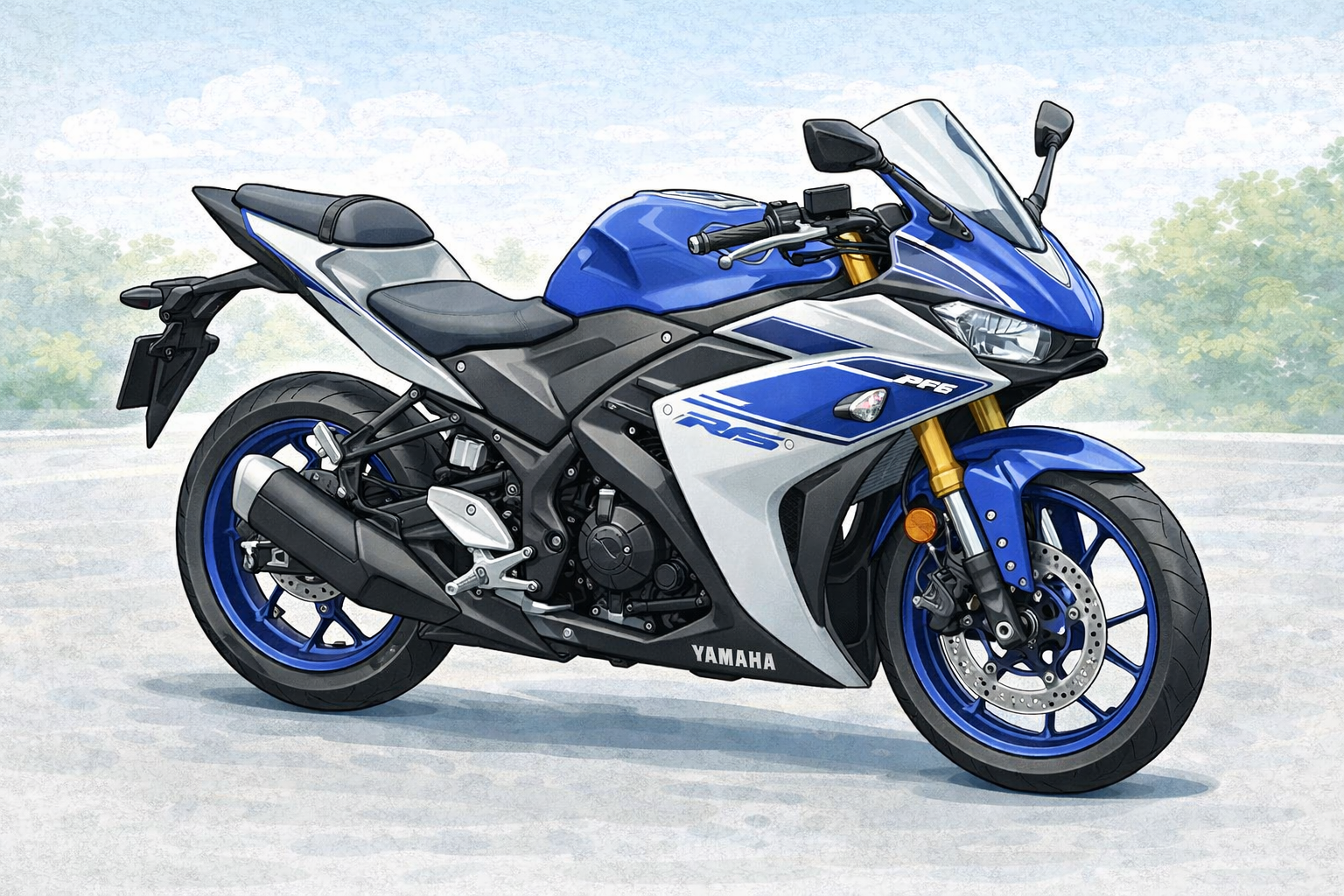 쿼터급 슈퍼스포츠의 교과서: 야마하 YZF-R3