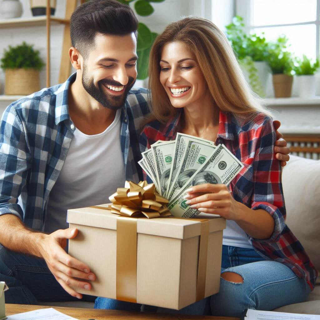 증여세 계산으로 절세를 한 부부사진