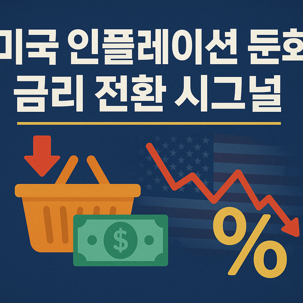 미국 인플레이션 둔화와 금리 전환 시그널