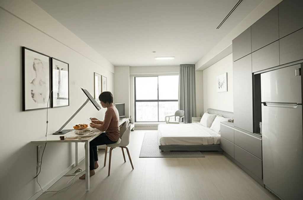 원룸 모니터 TV겸용 M7 삼텐바이미..