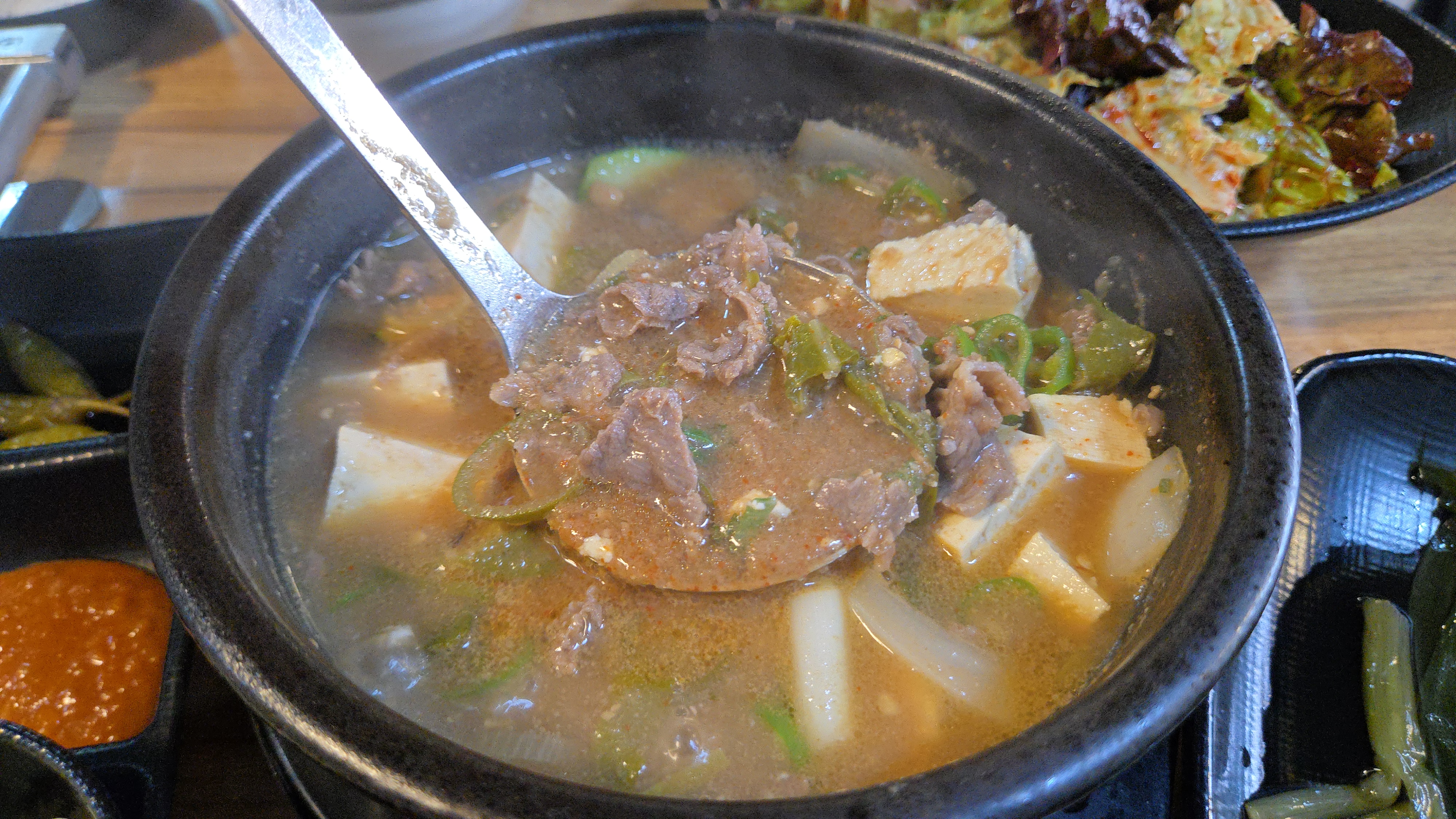 막퍼주정육식당 차돌된장찌게