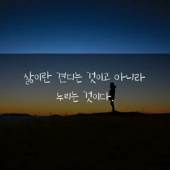 삶에 관한 시모음 총정리 삶에 관한 좋은글 명언 시 이미지로_5