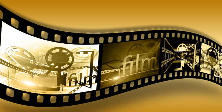 영화 필름 이미지