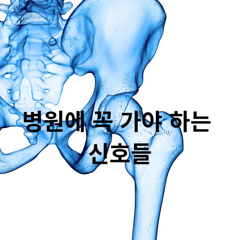 고관절 통증 원인 총정리