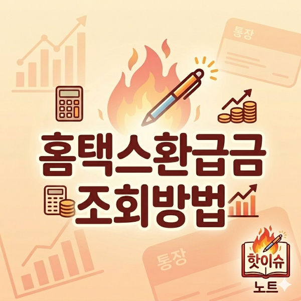 홈택스환급금조회