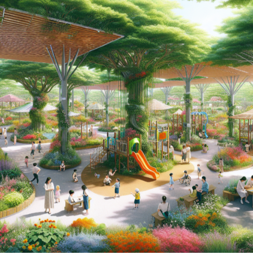 울산 북구 연암정원, 여름 무더위 속 완벽한 힐링 공간