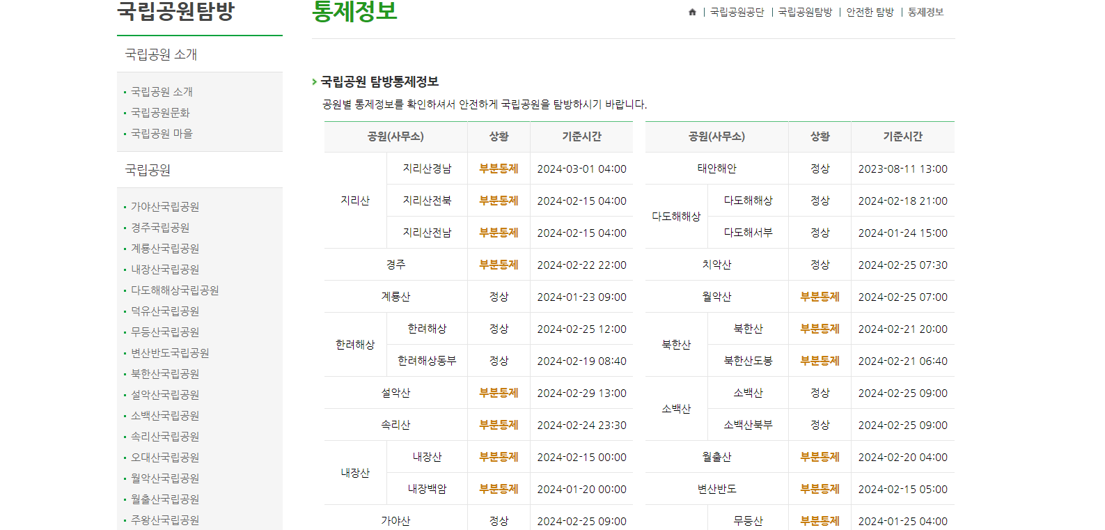 태백산실시간cctv