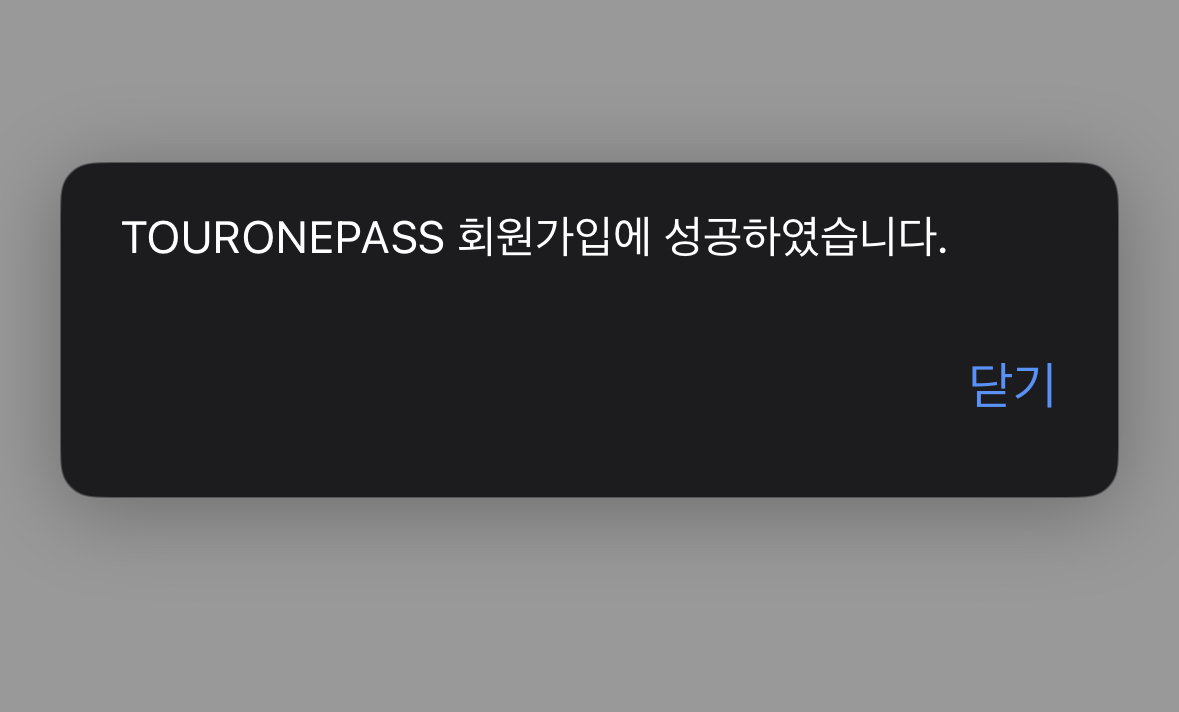 디지털 관광주민증