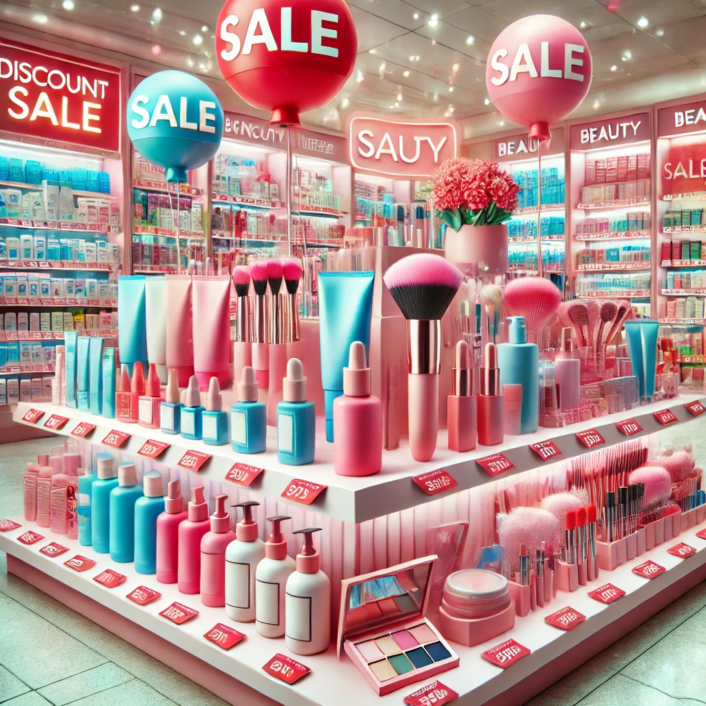 화장품과 연관된 이미지.