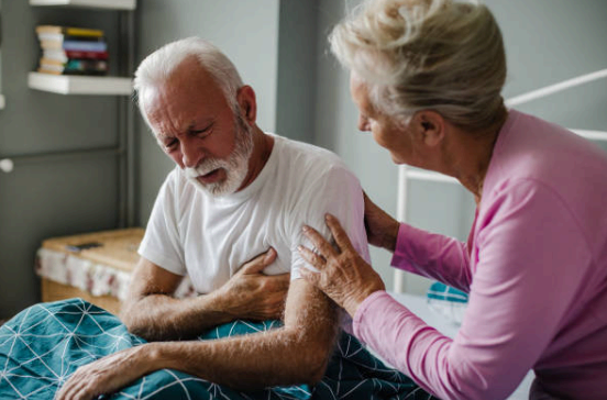 노인 협심증 증상 이미지사진