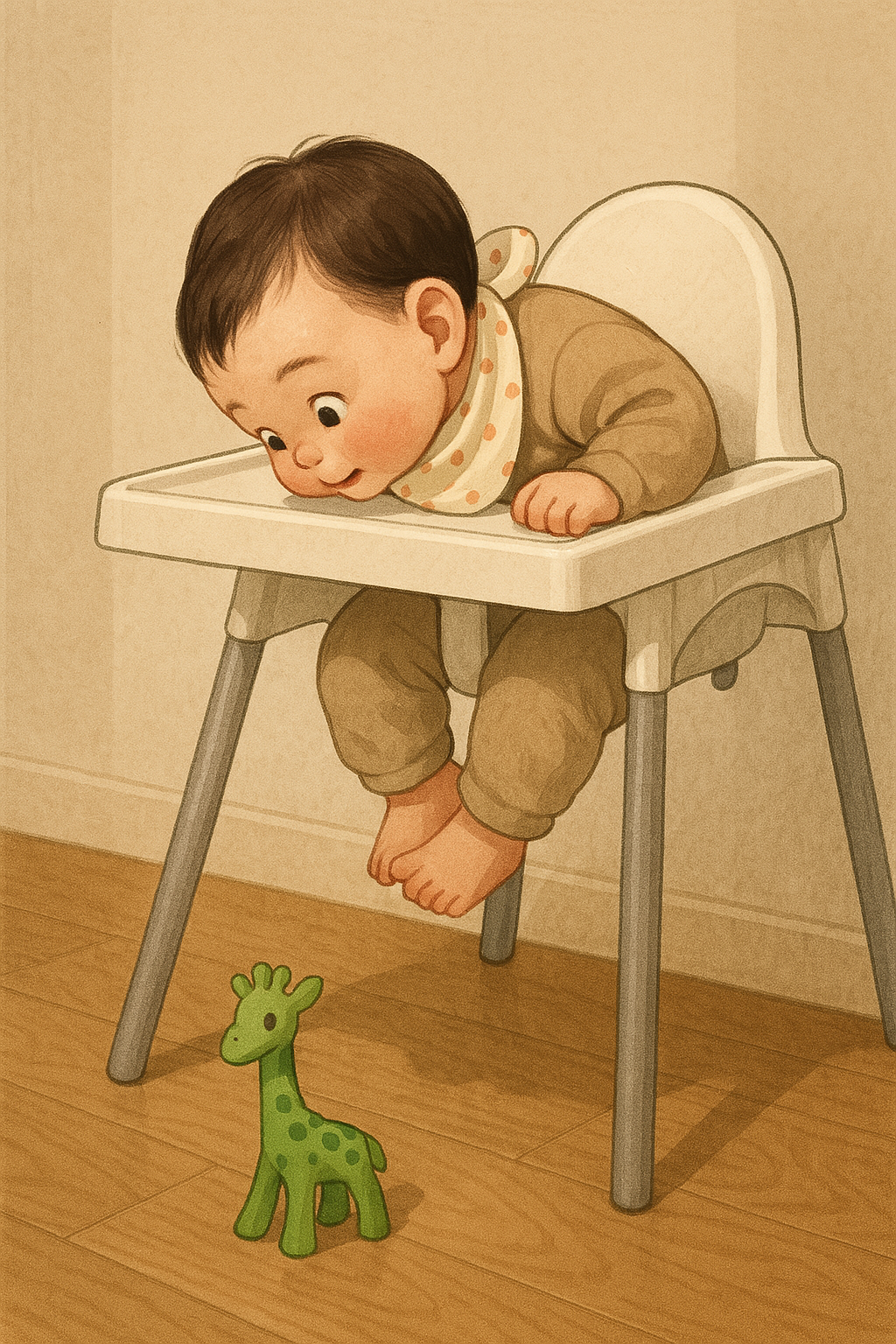 아이가 물건을 일부러 떨어뜨리는 이유