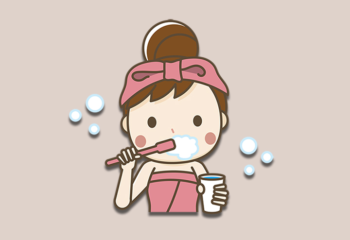 구강을-청결하게-관리하는-여성