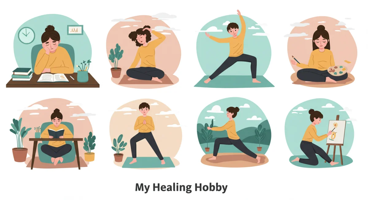 스트레스 해소 취미